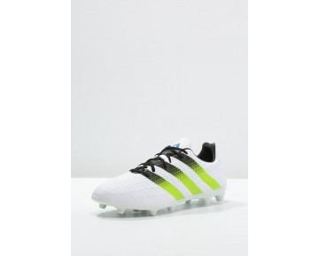 Zapatos de fútbol adidas Performance Ace 16.3 Fg/Ag Hombre Blanco/Semi Solar Slime/Shock Azul,adidas sudaderas outlet,adidas ropa,Nuevo estilo