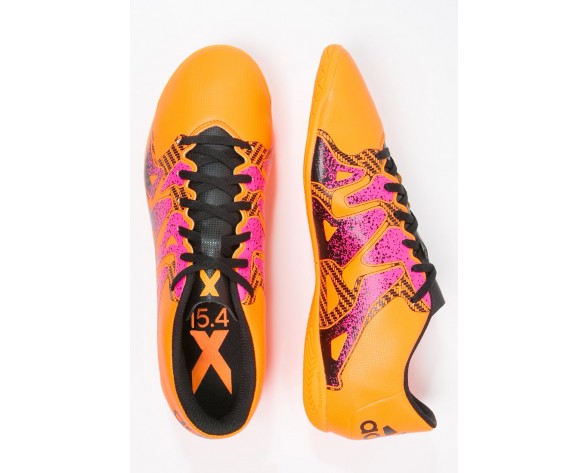Zapatos de fútbol adidas Performance X 15.4 In Hombre Solar Oro/Núcleo Negro/Shock Rosa,adidas zapatillas nmd,bambas adidas rosas,moda