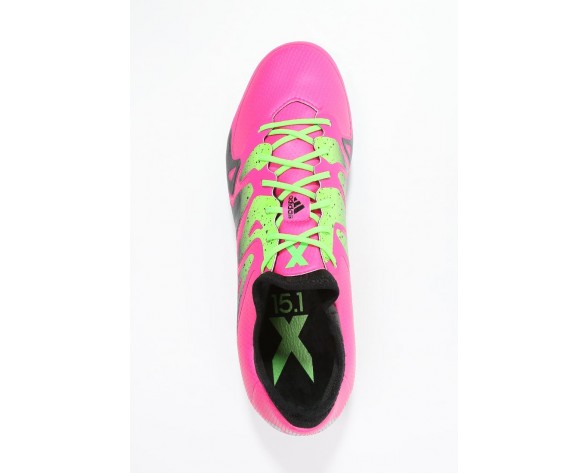 Zapatos de fútbol adidas Performance X 15.1 Sg Hombre Shock Rosa/Solar Verde/Núcleo Negro,adidas blancas y rosas,adidas blancas,Granada