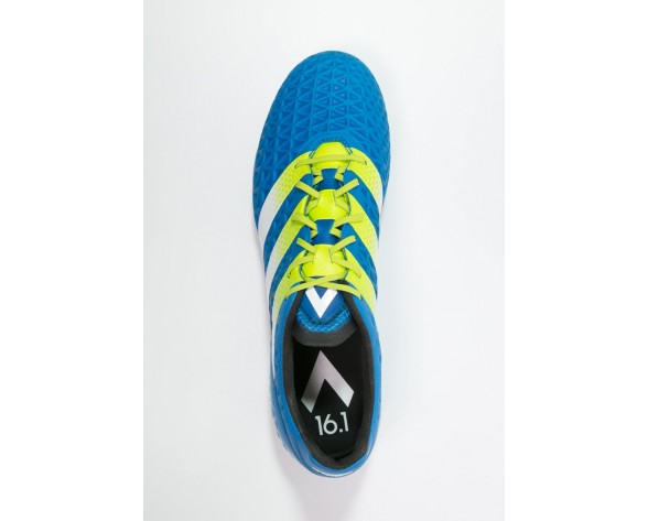 Zapatos de fútbol adidas Performance Ace 16.1 Sg Hombre Shock Azul/Semi Solar Slime/Blanco,adidas baratas blancas,zapatillas adidas chile,nuevas boutiques