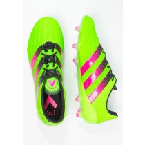 Zapatos de fútbol adidas Performance Ace 16.1 Fg/Ag Hombre Solar Verde/Shock Rosa/Núcleo Negro,adidas superstar doradas,zapatillas adidas baratas,más de moda