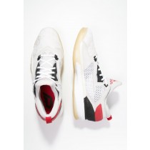 Zapatos de baloncesto adidas Performance D Lillard 2 Hombre Blanco/Núcleo Negro/Scarlet,bambas adidas baratas,zapatos adidas blancos,españa tienda