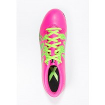 Zapatos de fútbol adidas Performance X 15.4 Fxg Hombre Shock Rosa/Solar Verde/Núcleo Negro,ropa adidas outlet,adidas scarpe,primer plano
