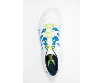 Zapatos de fútbol adidas Performance X 15.2 Fg/Ag Hombre Blanco/Semi Solar Slime/Núcleo Negro,zapatos adidas 2017 ecuador,adidas blancas,en españa outlet