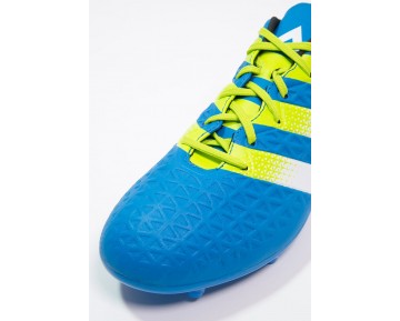 Zapatos de fútbol adidas Performance Ace 16.3 Fg/Ag Hombre Shock Azul/Semi Solar Slime/Blanco,bambas adidas superstar,adidas sale,En línea