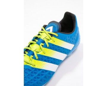 Zapatos de fútbol adidas Performance Ace 16.1 Fg/Ag Hombre Shock Azul/Semi Solar Slime/Blanco,zapatos adidas outlet,adidas scarpe,Madrid sin precedentes