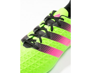 Zapatos de fútbol adidas Performance Ace 16.3 Fg/Ag Hombre Solar Verde/Shock Rosa/Núcleo Negro,adidas running shoes,chaquetas adidas superstar,tesoro