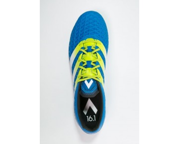 Zapatos de fútbol adidas Performance Ace 16.1 Fg/Ag Hombre Shock Azul/Semi Solar Slime/Blanco,zapatos adidas outlet,adidas scarpe,Madrid sin precedentes