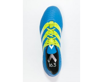 Zapatos de fútbol adidas Performance Ace 16.3 Fg/Ag Hombre Shock Azul/Semi Solar Slime/Blanco,bambas adidas superstar,adidas sale,En línea