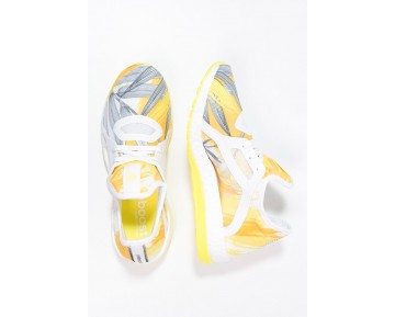 Zapatos para correr adidas Performance Pureboost X Mujer Blanco/Shock Amarillo,relojes adidas,relojes adidas,mercado