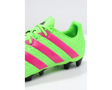 Zapatos de fútbol adidas Performance Ace 16.4 Fxg Hombre Solar Verde/Shock Rosa/Núcleo Negro,adidas rosas nmd,adidas negras superstar,fresco