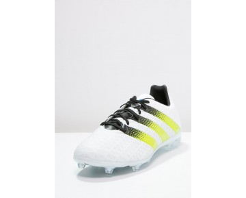 Zapatos de fútbol adidas Performance Ace 16.2 Fg/Ag Hombre Blanco/Semi Solar Slime/Shock Mint,adidas rosas nmd,adidas zapatillas nmd,baratas madrid